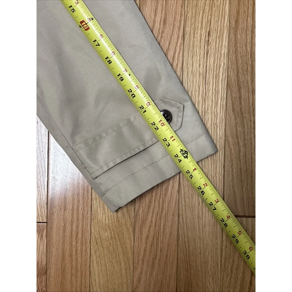 Lauren Ralph Lauren Khaki Tan‎ Car Coat Jacket Size L Mens Outerwear